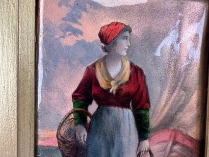 Camille FAURE (1874-1956) in Limoges.
Woman...