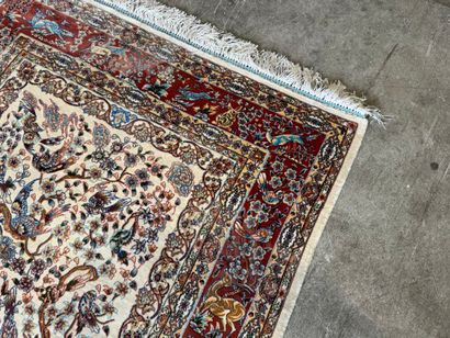 GHOUM, Iran.
Pure polychrome handmade silk...