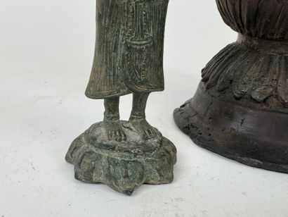 BURMA, 19th century. 
Buddha. 
Bronze proof....