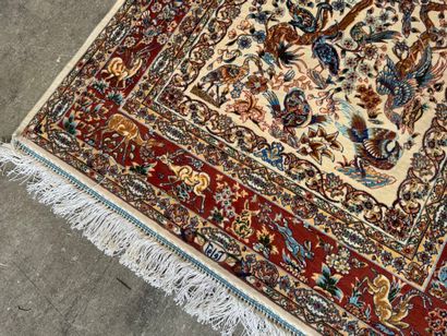 GHOUM, Iran.
Pure polychrome handmade silk...