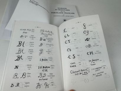 HENRI CURTIL Marque et signatures des faïences...