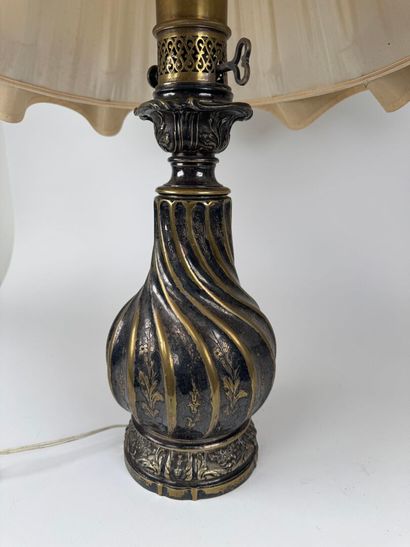 GAGNEAU in Paris.
Antique silver-plated bronze...