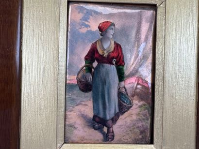 Camille FAURE (1874-1956) in Limoges.
Woman...