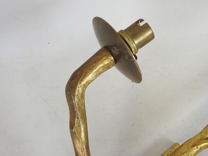 Félix AGOSTINI (1910-1980), 
Wall lamp model...