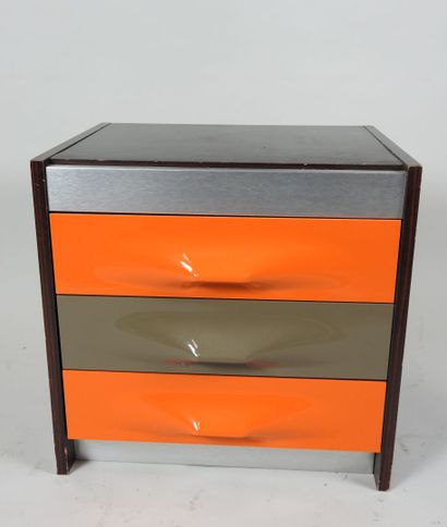 Raymond LOEWY (1893-1986).
Wood imitation...