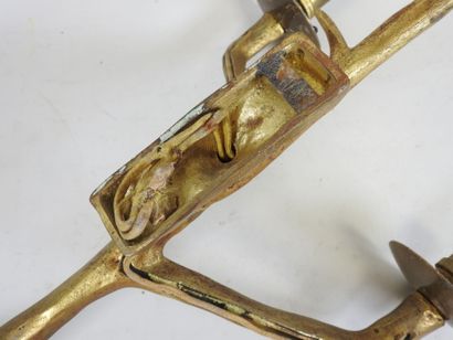 Félix AGOSTINI (1910-1980), 
Wall lamp model...