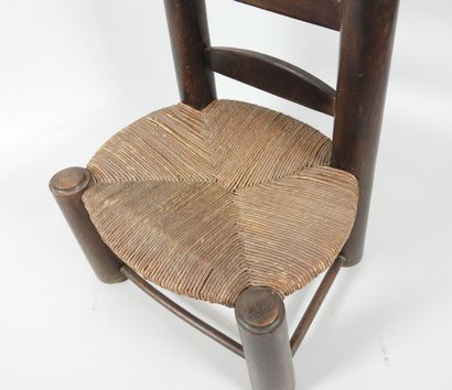 Charles DUDOUYT (1885-1946).
Low chair in...