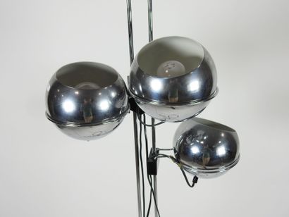 Gioffredo REGGIANI (1929). 
Tubular chrome-plated...