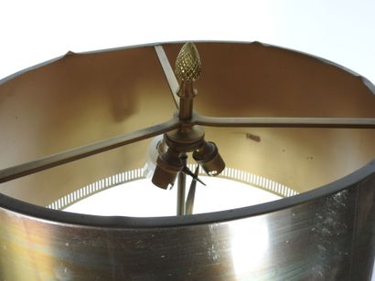 Brass palm tree floor lamp in the taste of...