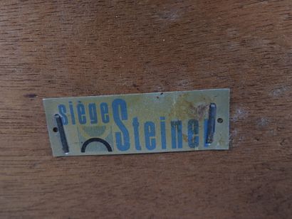 Pierre GUARICHE (1926-1995) for STEINER.
Chromed...