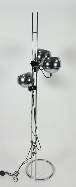 Gioffredo REGGIANI (1929). 
Tubular chrome-plated...