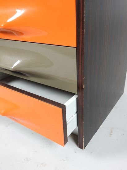 Raymond LOEWY (1893-1986).
Wood imitation...