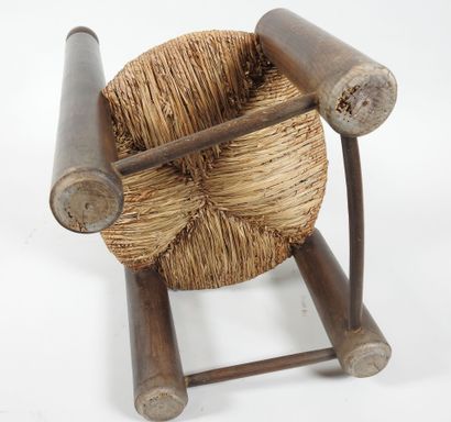 Charles DUDOUYT (1885-1946).
Low chair in...