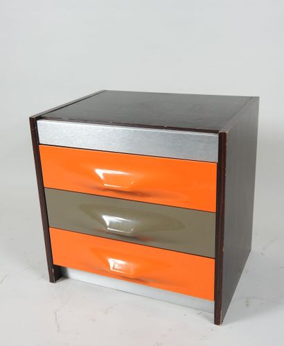 Raymond LOEWY (1893-1986).
Wood imitation...