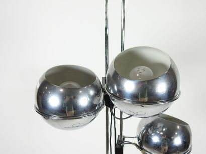 Gioffredo REGGIANI (1929). 
Tubular chrome-plated...