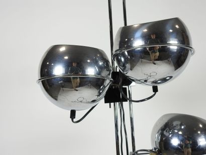 Gioffredo REGGIANI (1929). 
Tubular chrome-plated...