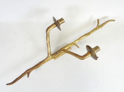 Félix AGOSTINI (1910-1980), 
Wall lamp model...