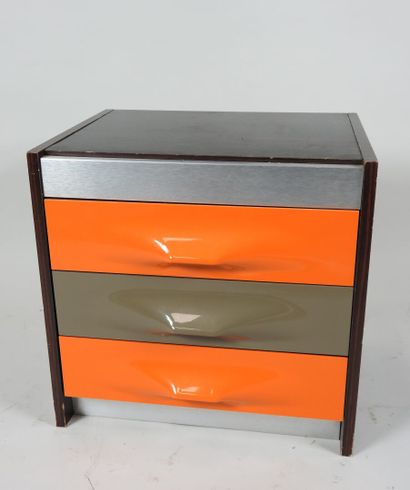 Raymond LOEWY (1893-1986).
Wood imitation...