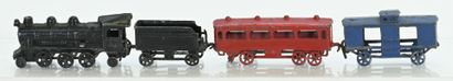 SIMON et RIVOLLET, rare petite rame de trains...