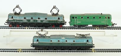 JEP, JOUEF, Ho, 2 motrices électriques 2D2,...