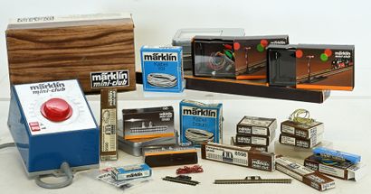 MÄRKLIN, mini club, ensemble d'accessoires,...