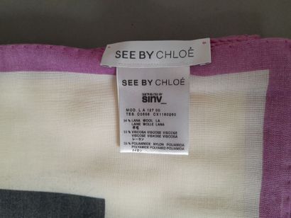 SEE BY CHLOE.
Wool, viscose and polyamide...