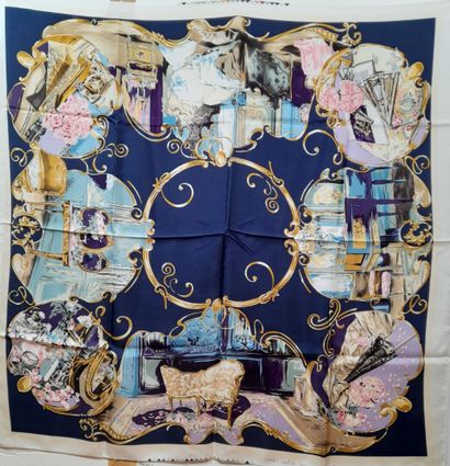 CHRISTIAN DIOR, PARIS.
Print proof of a silk...