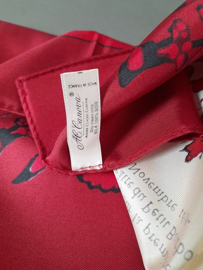 ANDRE CLAUDE CANOVA for LA COMEDIE FRANCAISE.
Silk...