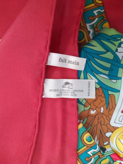 ANDRE CLAUDE CANOVA for LE CASINO DE NIEDERBROWN.
Silk...