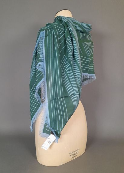 WINDSOR.
Fringed modal shawl decorated with...