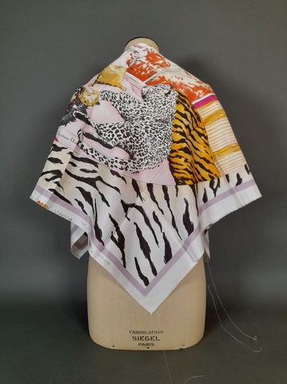 CHRISTIAN DIOR, PARIS.
Print proof of a silk...