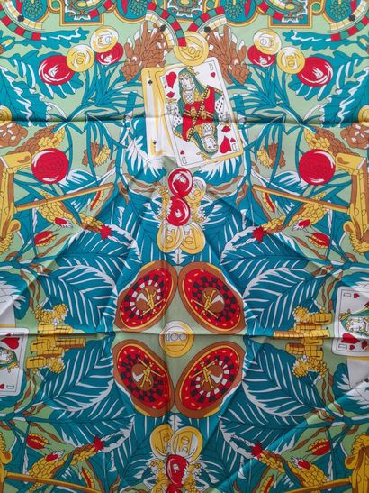 ANDRE CLAUDE CANOVA for LE CASINO DE NIEDERBROWN.
Silk...