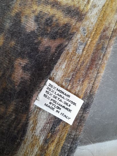 EMMANUEL UNGARO.
Mohair, wool and silk scarf...