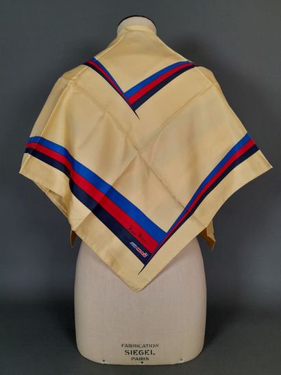 NINA RICCI for AIR INTER.
Silk twill square...