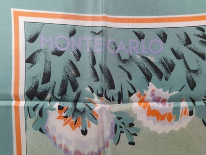 MONTE CARLO CASINO.
Silk twill square decorated...