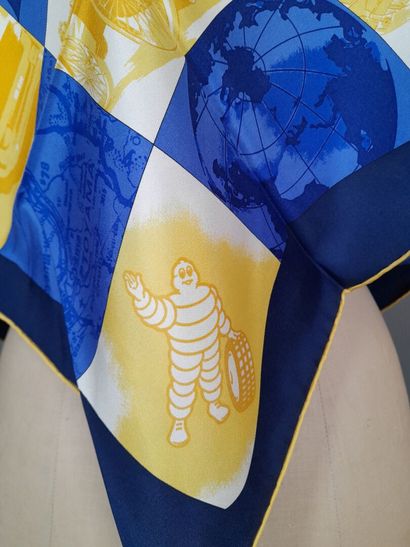 ANDRE CLAUDE CANOVA for MICHELIN.
Silk twill...