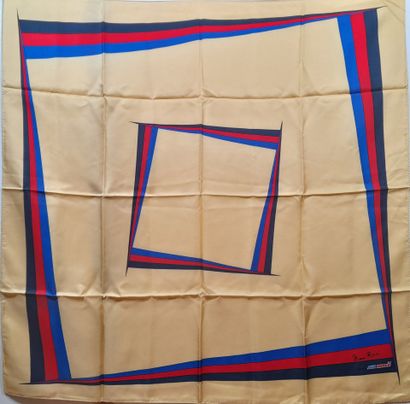 NINA RICCI for AIR INTER.
Silk twill square...