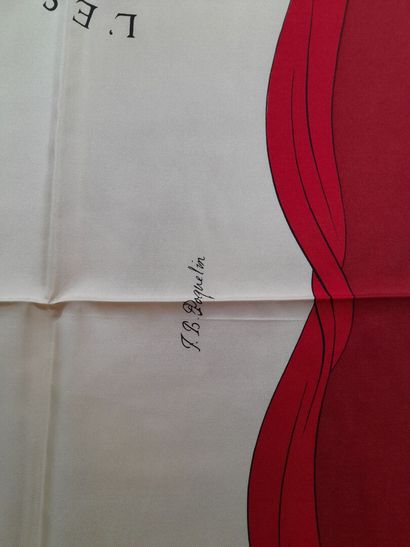 ANDRE CLAUDE CANOVA for LA COMEDIE FRANCAISE.
Silk...
