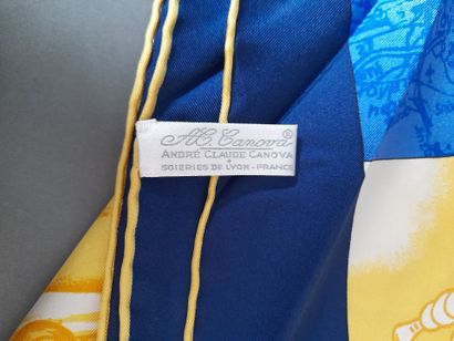 ANDRE CLAUDE CANOVA for MICHELIN.
Silk twill...