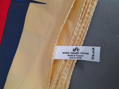 NINA RICCI for AIR INTER.
Silk twill square...