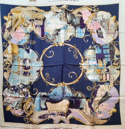 CHRISTIAN DIOR, PARIS.
Print proof of a silk...