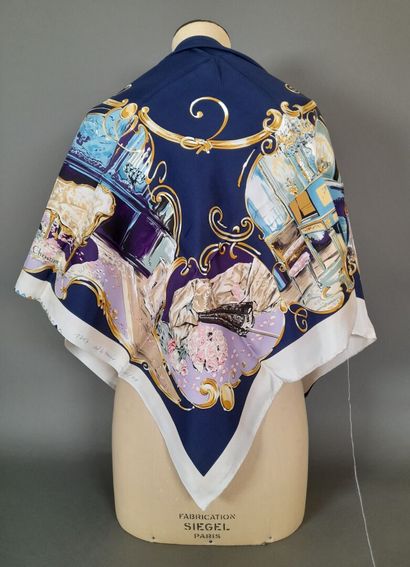 CHRISTIAN DIOR, PARIS.
Print proof of a silk...