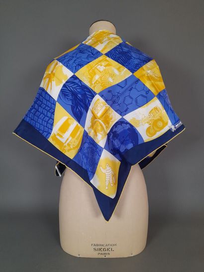 ANDRE CLAUDE CANOVA for MICHELIN.
Silk twill...