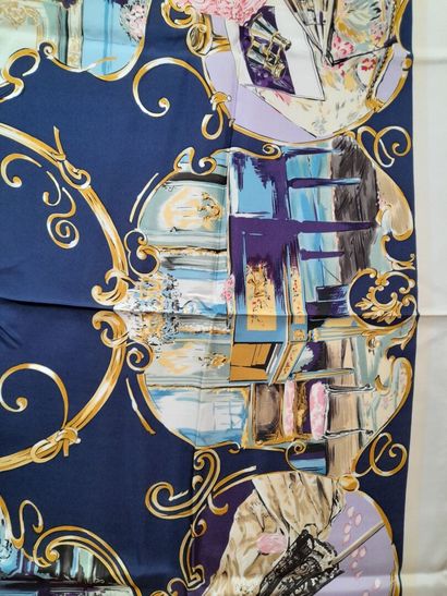 CHRISTIAN DIOR, PARIS.
Print proof of a silk...