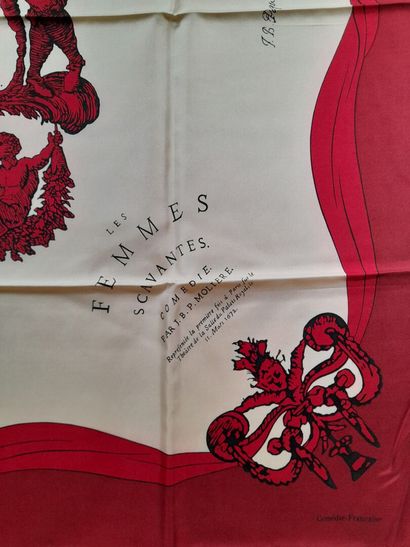 ANDRE CLAUDE CANOVA for LA COMEDIE FRANCAISE.
Silk...