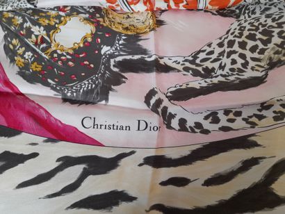 CHRISTIAN DIOR, PARIS.
Print proof of a silk...