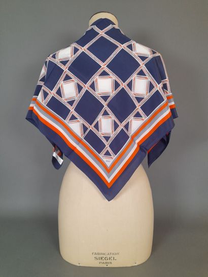 ANDRE CLAUDE CANOVA for SNCF.
Silk square...