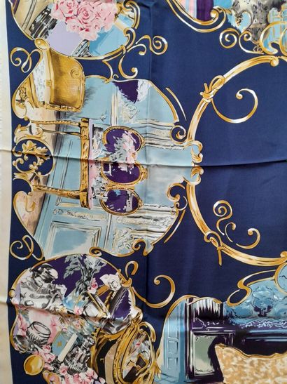 CHRISTIAN DIOR, PARIS.
Print proof of a silk...