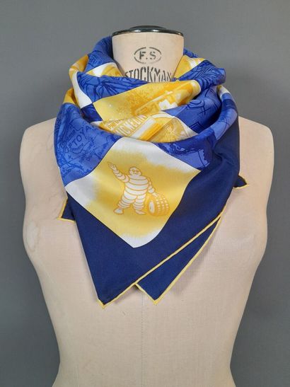 ANDRE CLAUDE CANOVA for MICHELIN.
Silk twill...