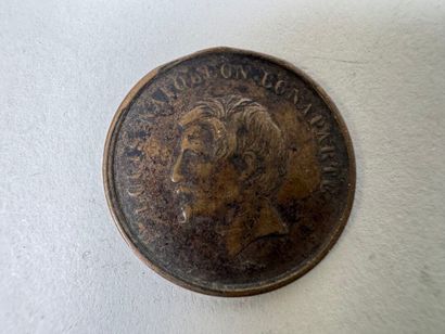 Lot of 10 medals in bronze or metal.
19th...